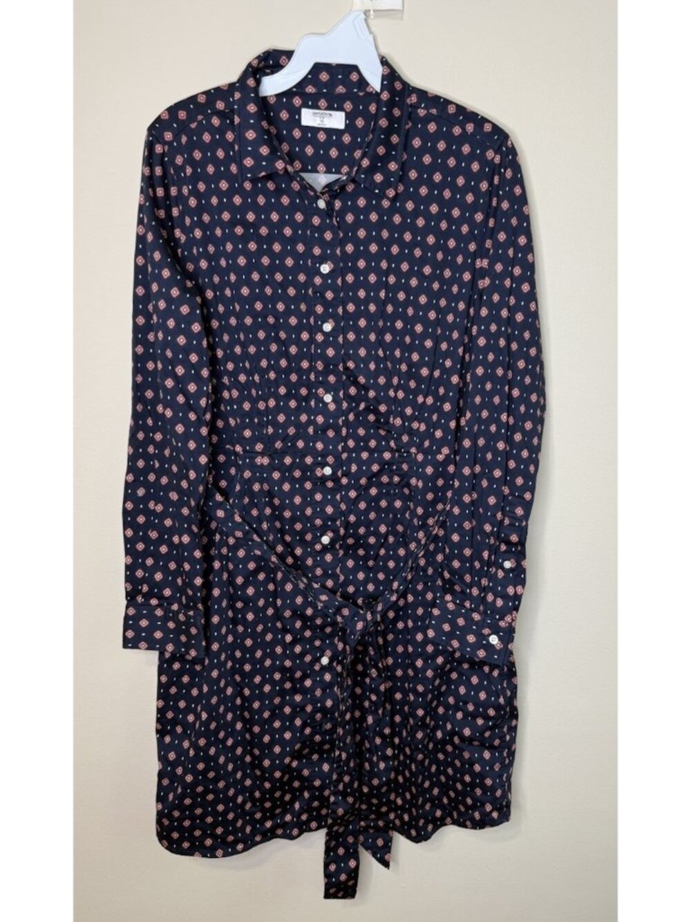 Untuckit Sydney Dress Ikat Button Belt